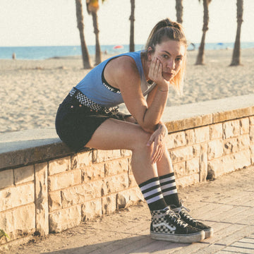 Back in Black II - Mid High - AmericanSocks