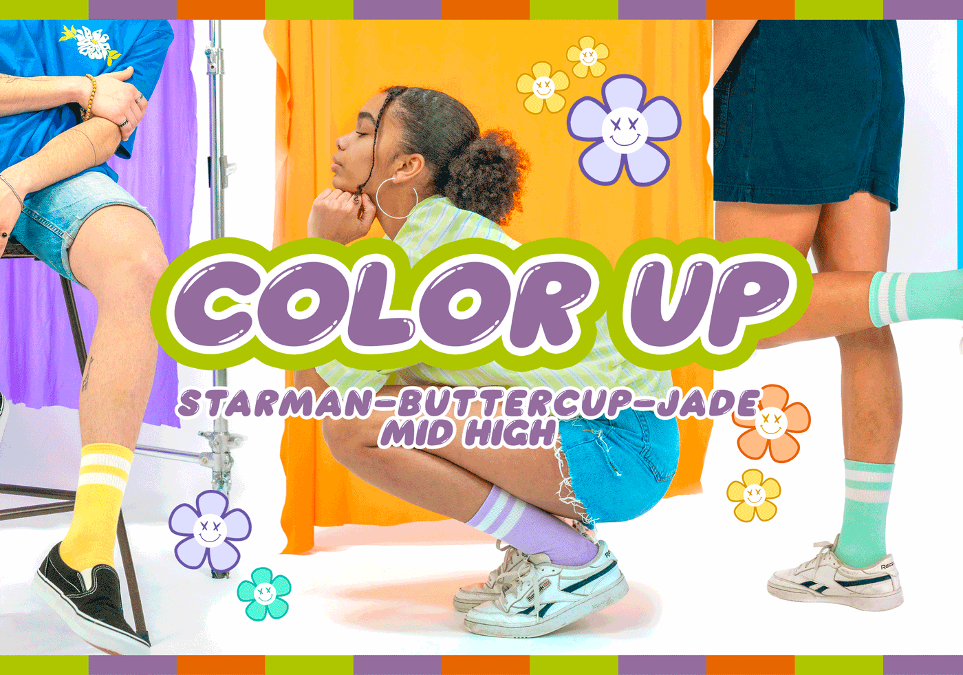 COLOR UP! 💚  💛  💜