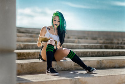 Calcetines Altos Cosplay: American Socks