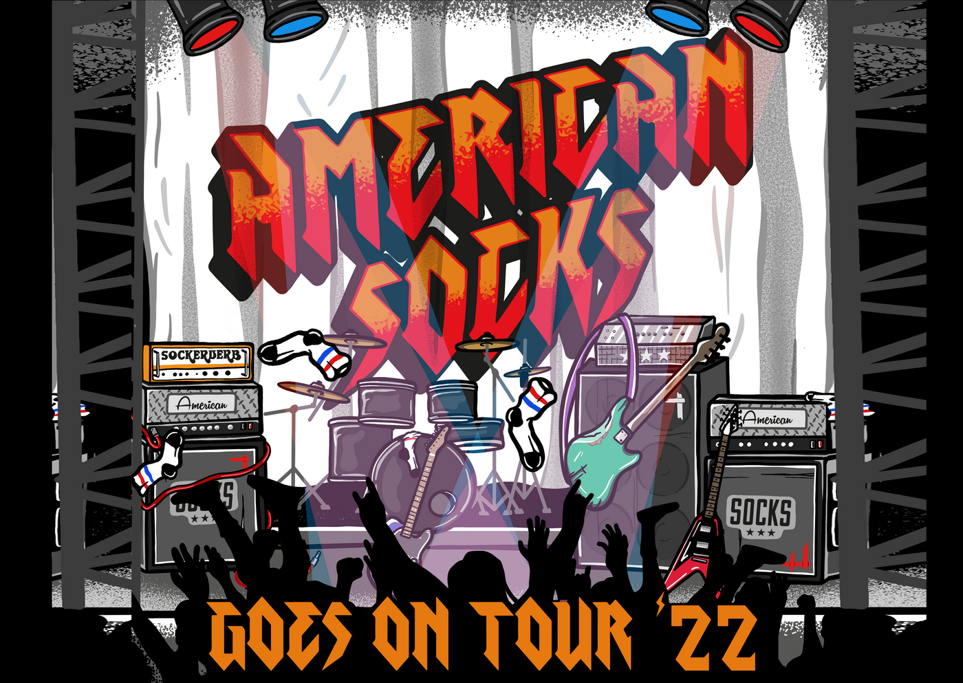 AMERICAN SOCKS GOES ON TOUR 2022! 🚍 🔥