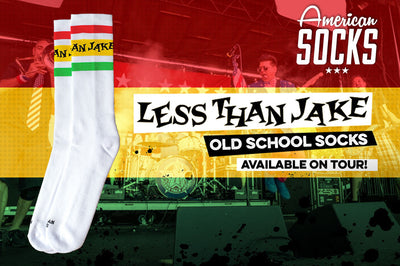 American Socks x Less Than Jake Socks.