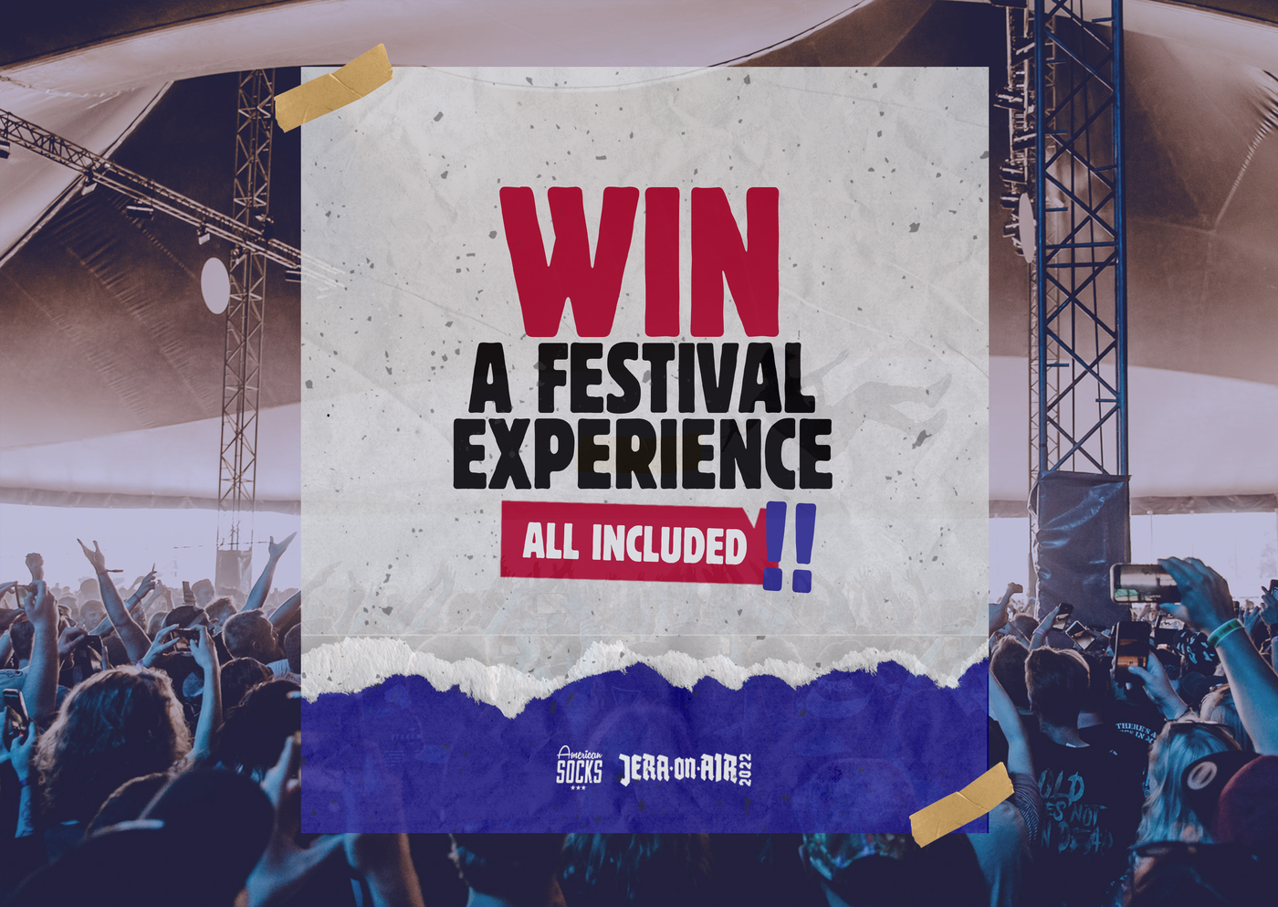 FREE FESTIVAL EXPERIENCE GIVEAWAY 🤘🏼 🎶
