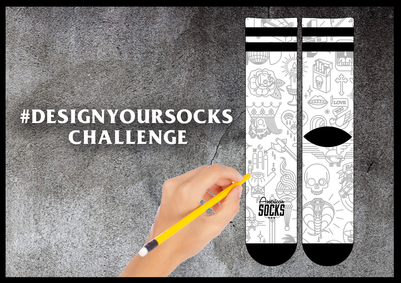 Join the #DesignYourSocks Challenge