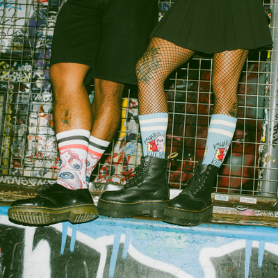 new collection american socks with printed socks and fun and original designs 2025