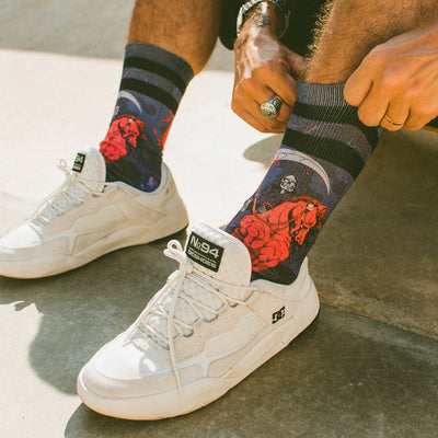 socks death outlet american socks graphic tattoo socks