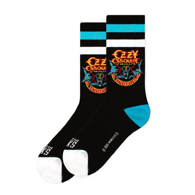 Rock Off Offizielle Ozzy Osbourne Socken – Logo Repeat Design, Unisex, One Size, Hochwertige Baumwoll-Mischung, Schwarz, UK 7–11