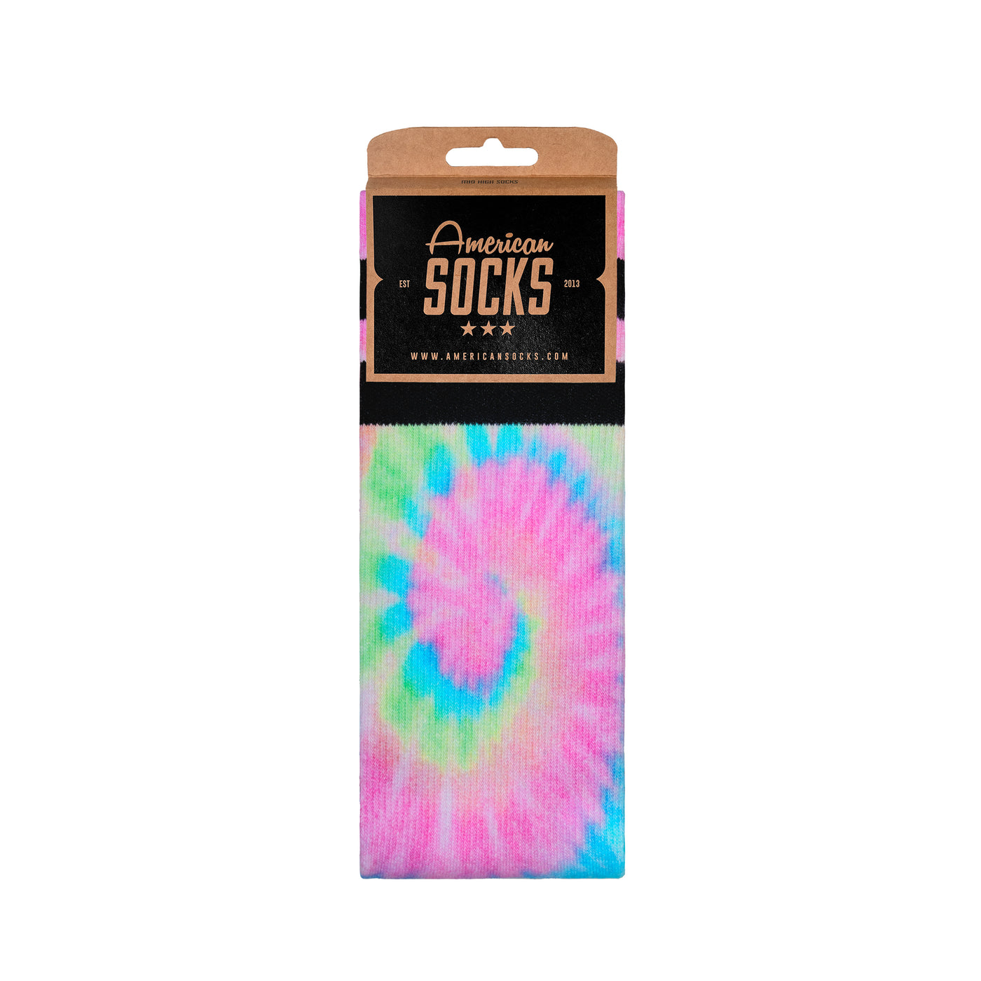 Pastel Tie Dye - Mid High - AmericanSocks