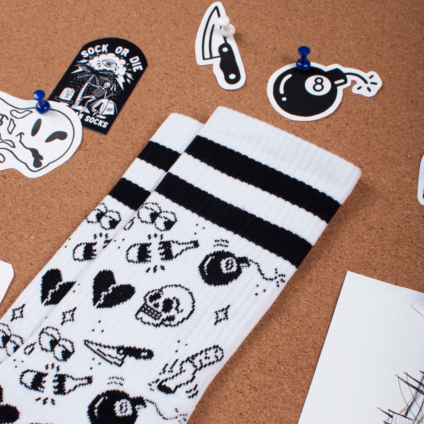 Flash Tattoo - Mid High - AmericanSocks