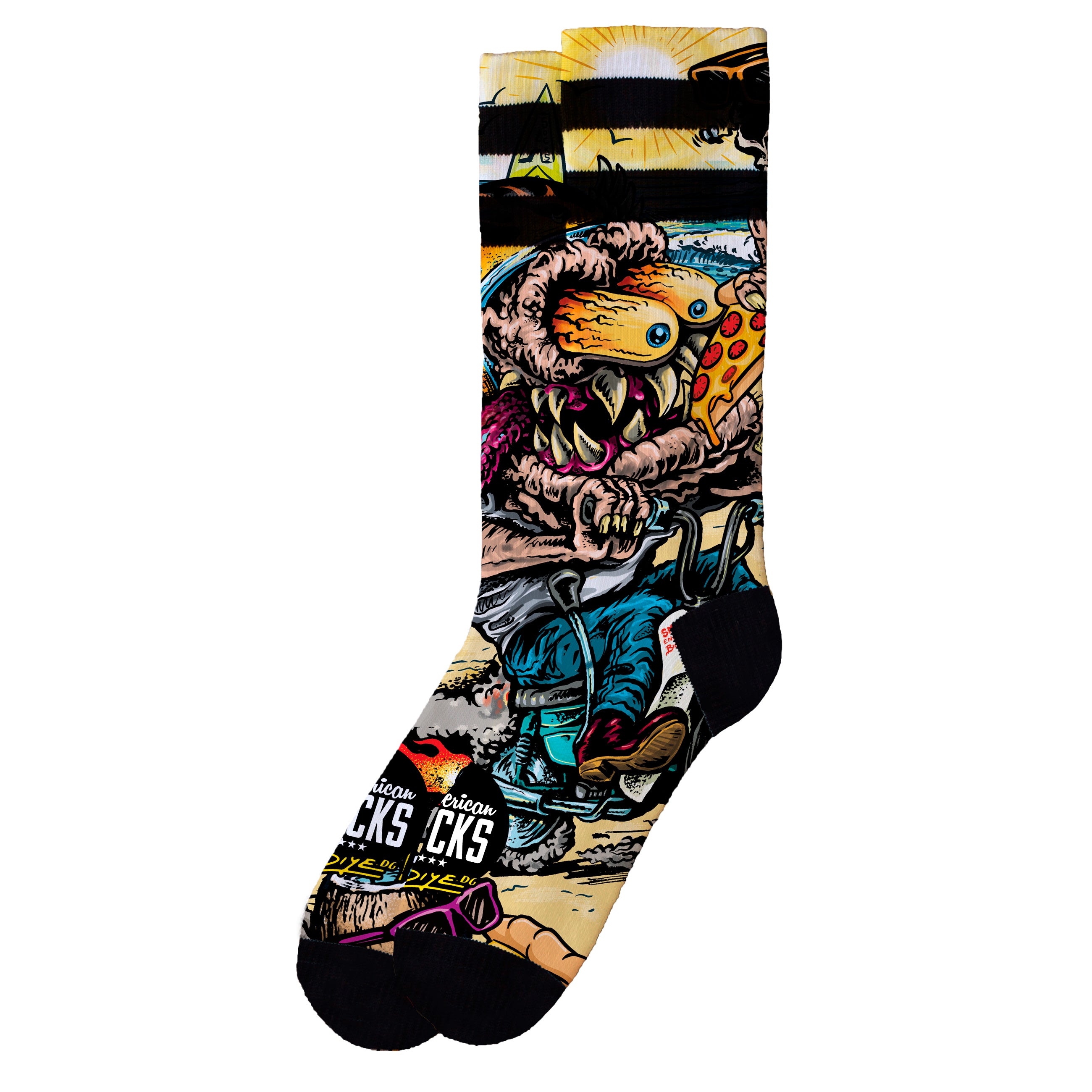 Chaussettes Américaine Dia de Los Muertos Taille Ue 38-41 ; USA 6-8, 5 Chaussettes Américaine Dia de Los Muertos Taille Ue 38-41 ; USA 6-8, 5