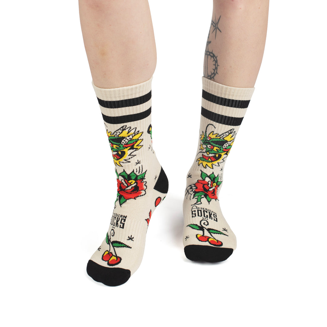 Socks with Graphics | Eyeblast - Mid High Socks