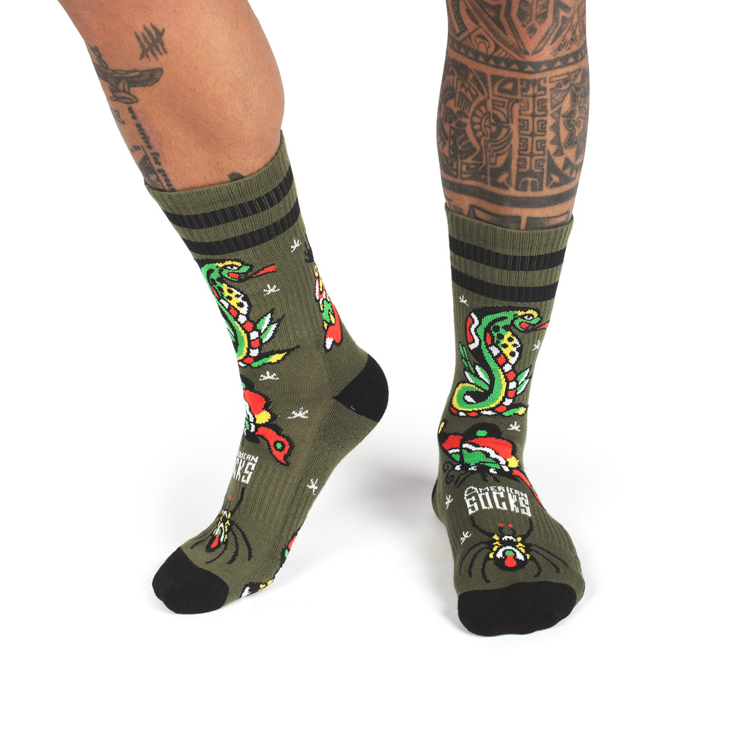 Socks with Graphics | Eyeblast - Mid High Socks