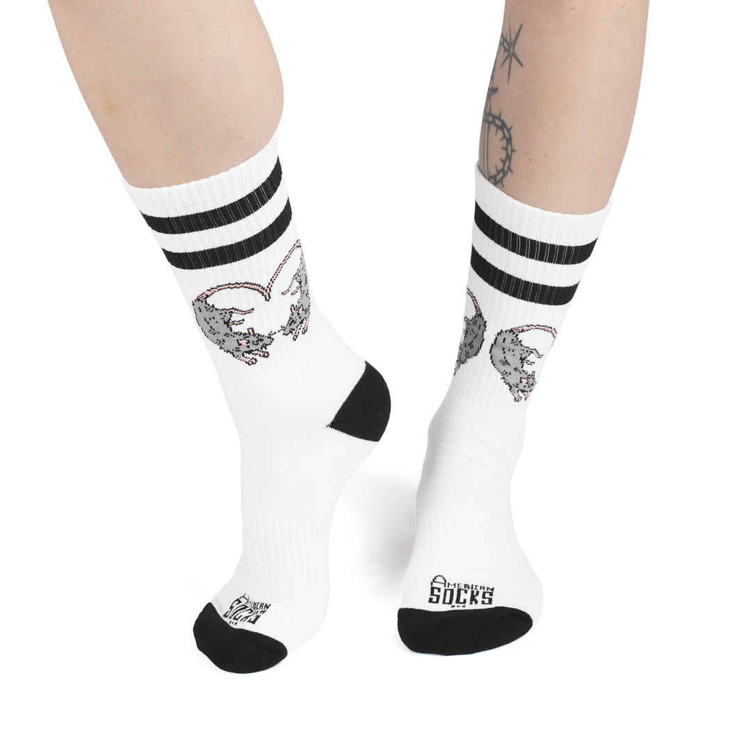 AMERICAN SOCKS | Cool Socks with Illustrations | Eyeblast - Mid High