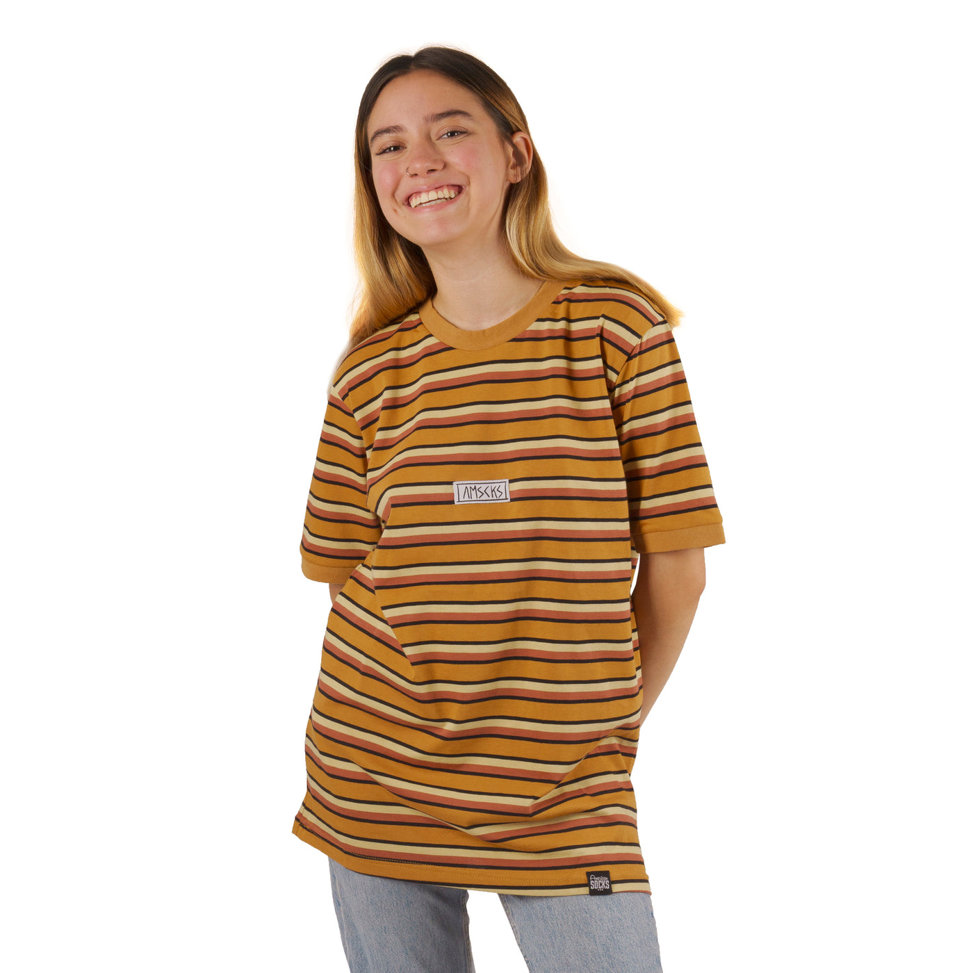 AMSCKS Striped Pale - Camiseta
