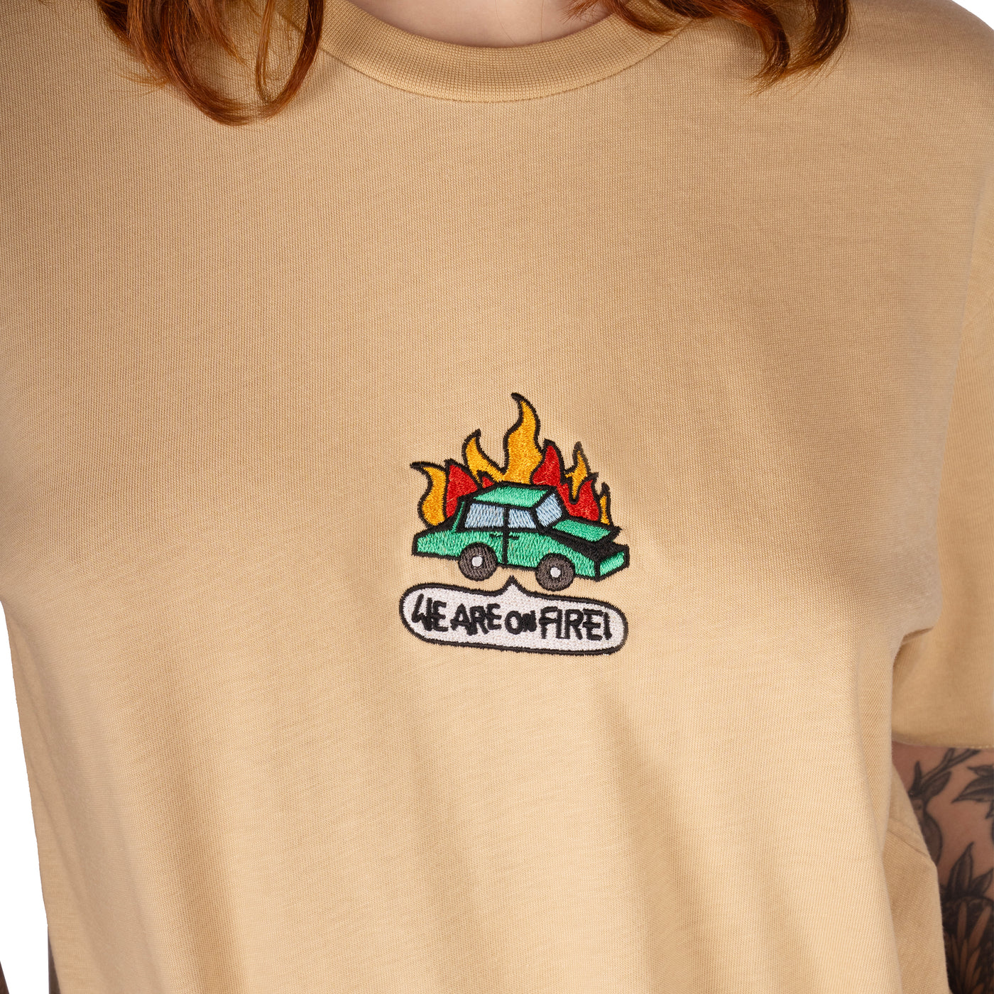 We are on fire - Tシャツ