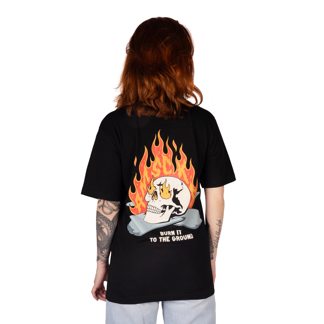 AMERICAN SOCKS ® Official Shop | Burn it to the Ground - T-Shirt