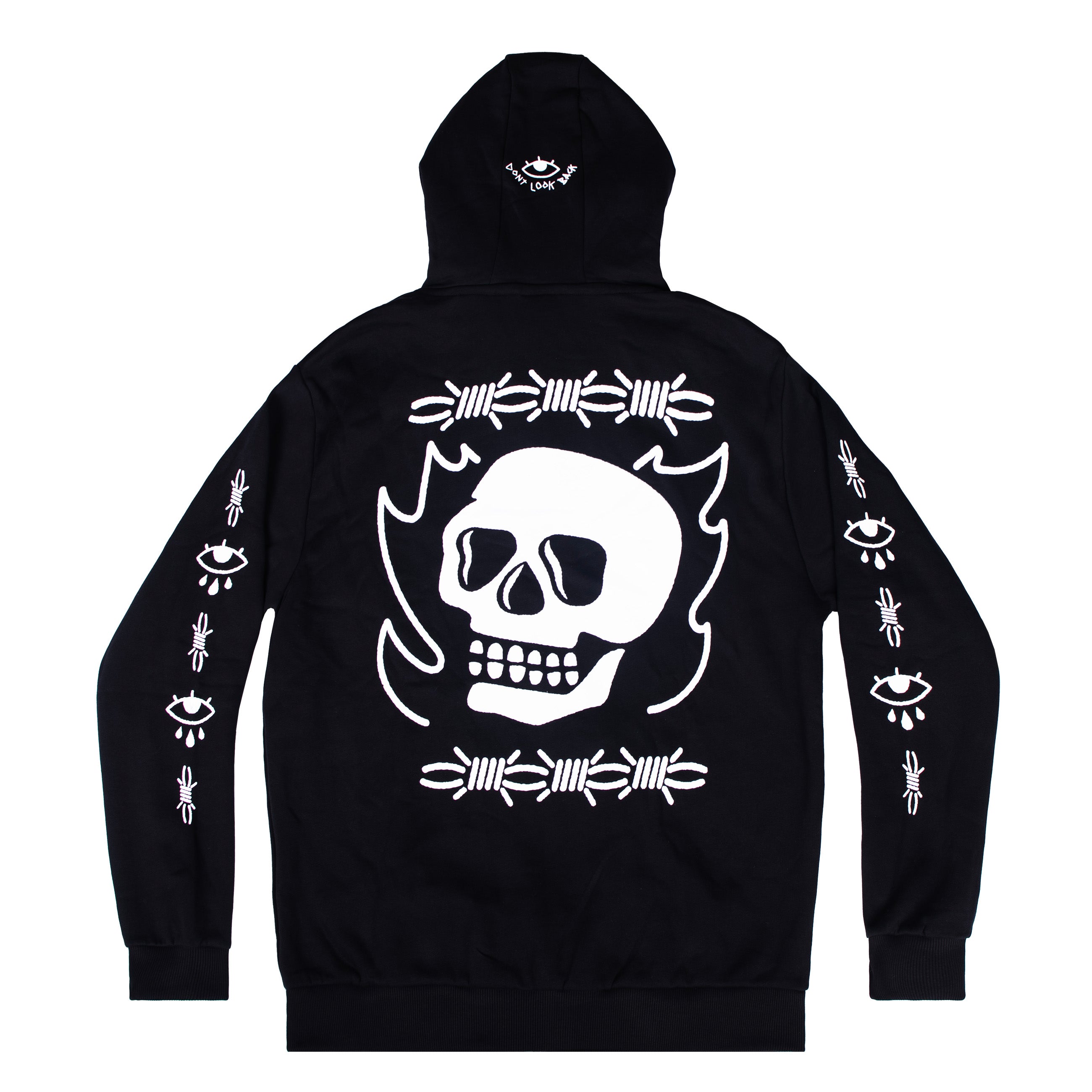 Don't Look Back Zip Hoodie - Main Image