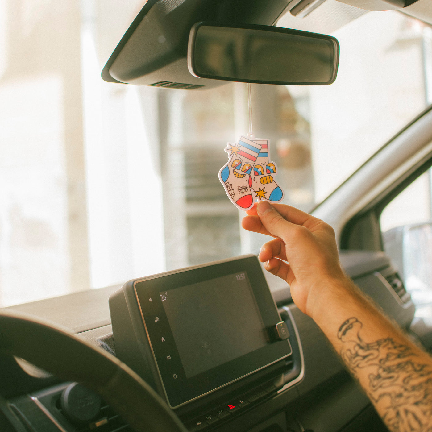 Socks - Car Freshener