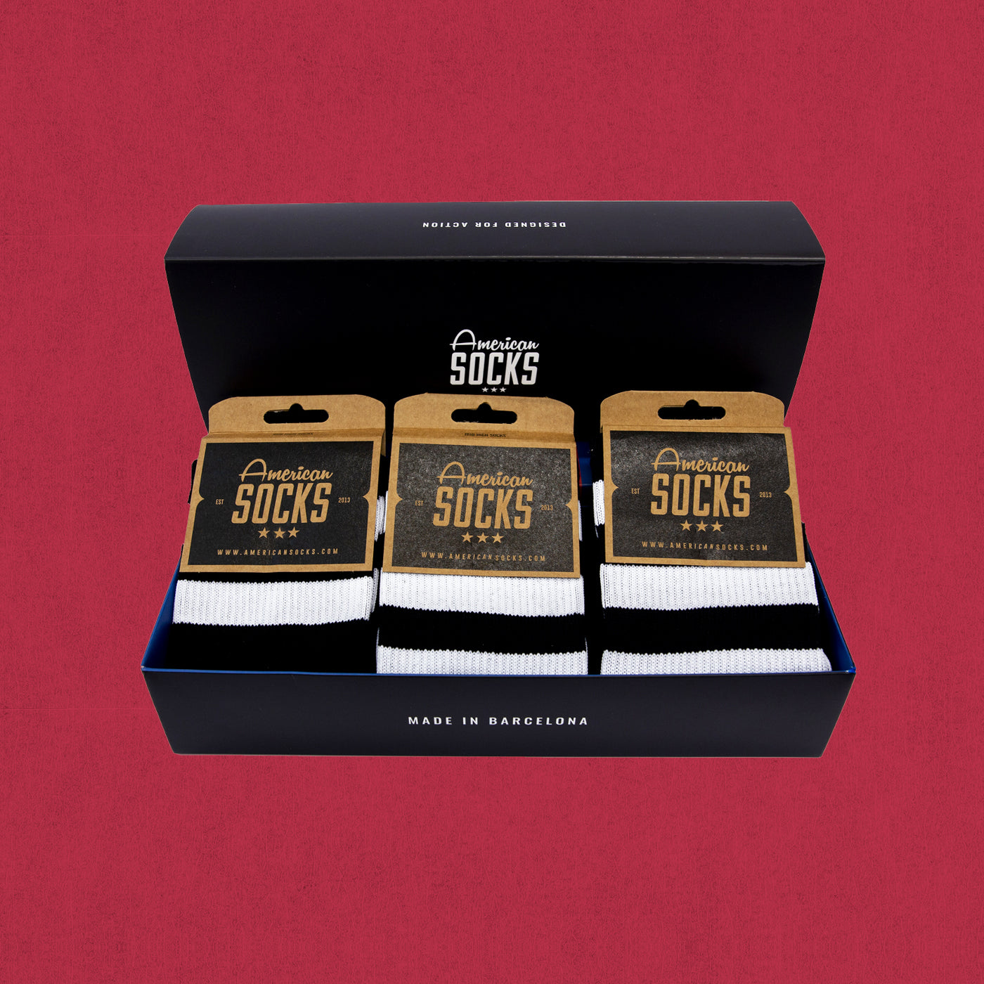 All Blacks - Gift Box - AmericanSocks