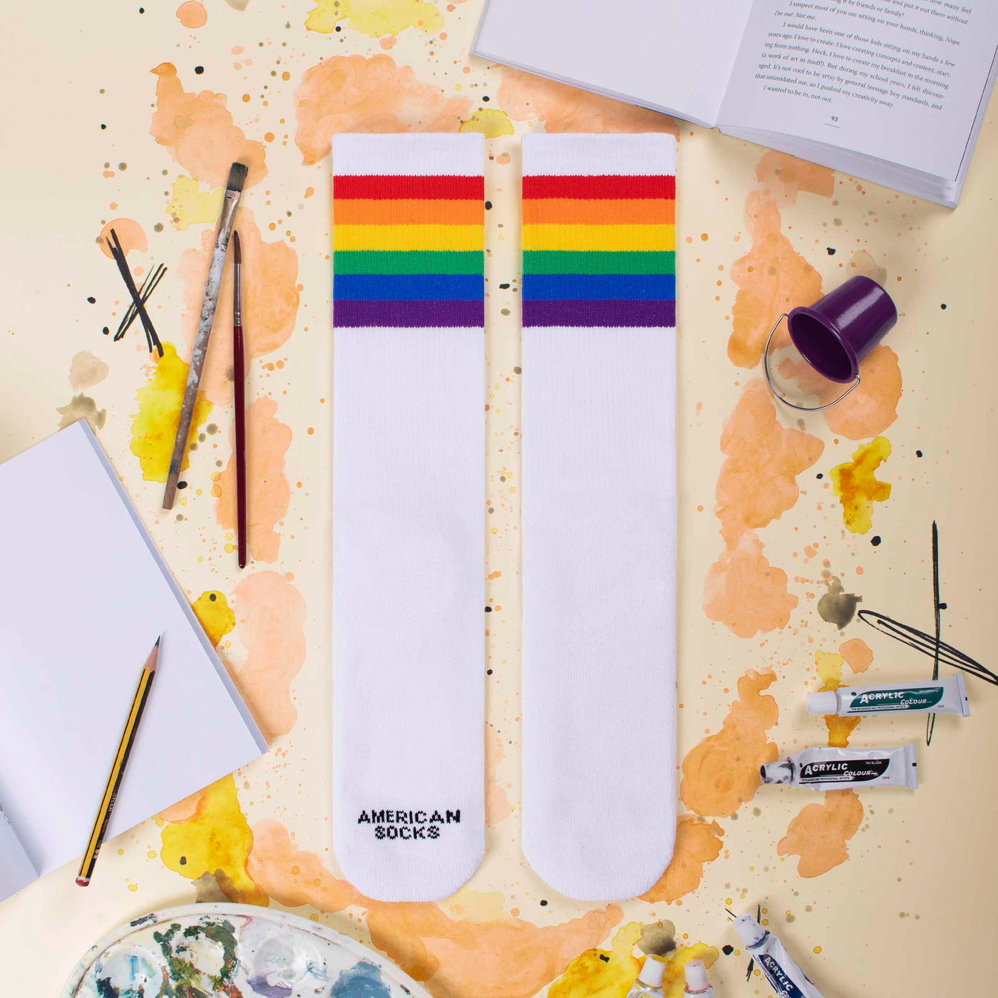 Rainbow Pride - Mid High - AmericanSocks