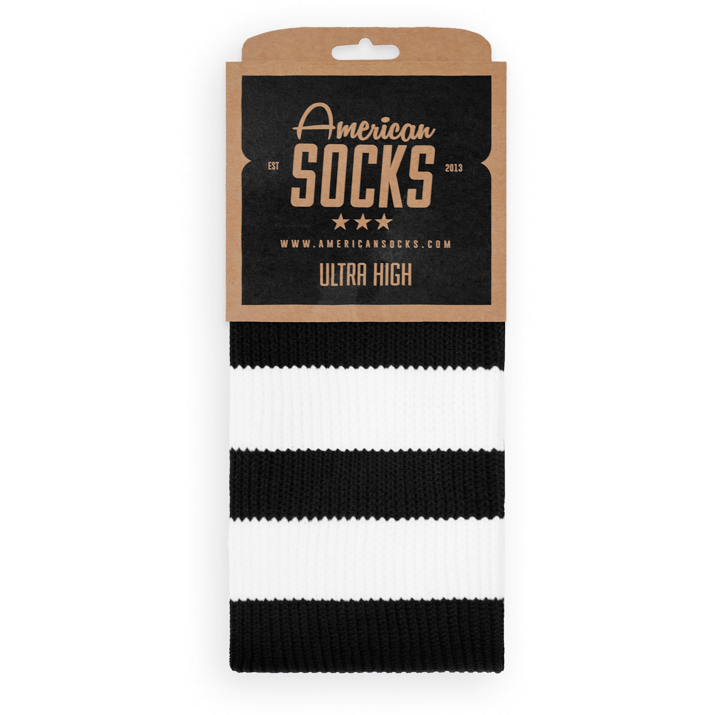 Back In Black - Ultra High - AmericanSocks