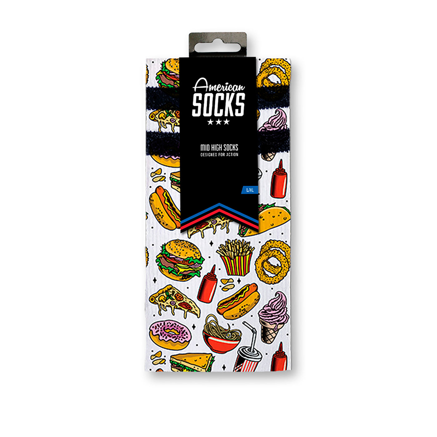 Junk Food- Mid High - AmericanSocks