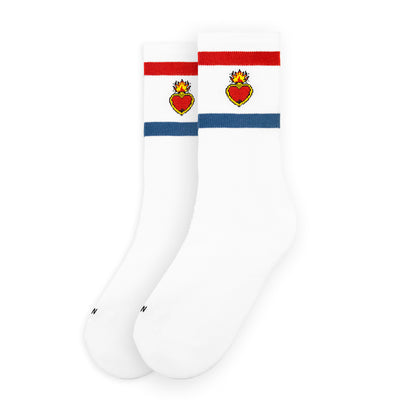 Heart on Fire - Mid High - AmericanSocks
