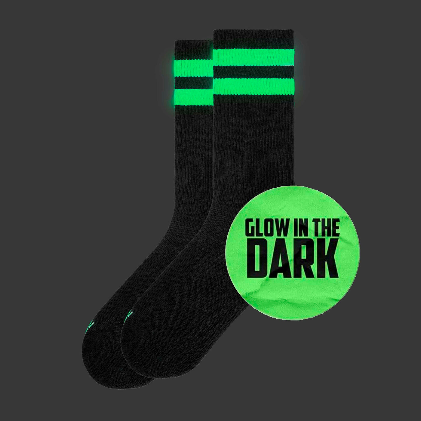 Back in Black - Glow in the dark - AmericanSocks