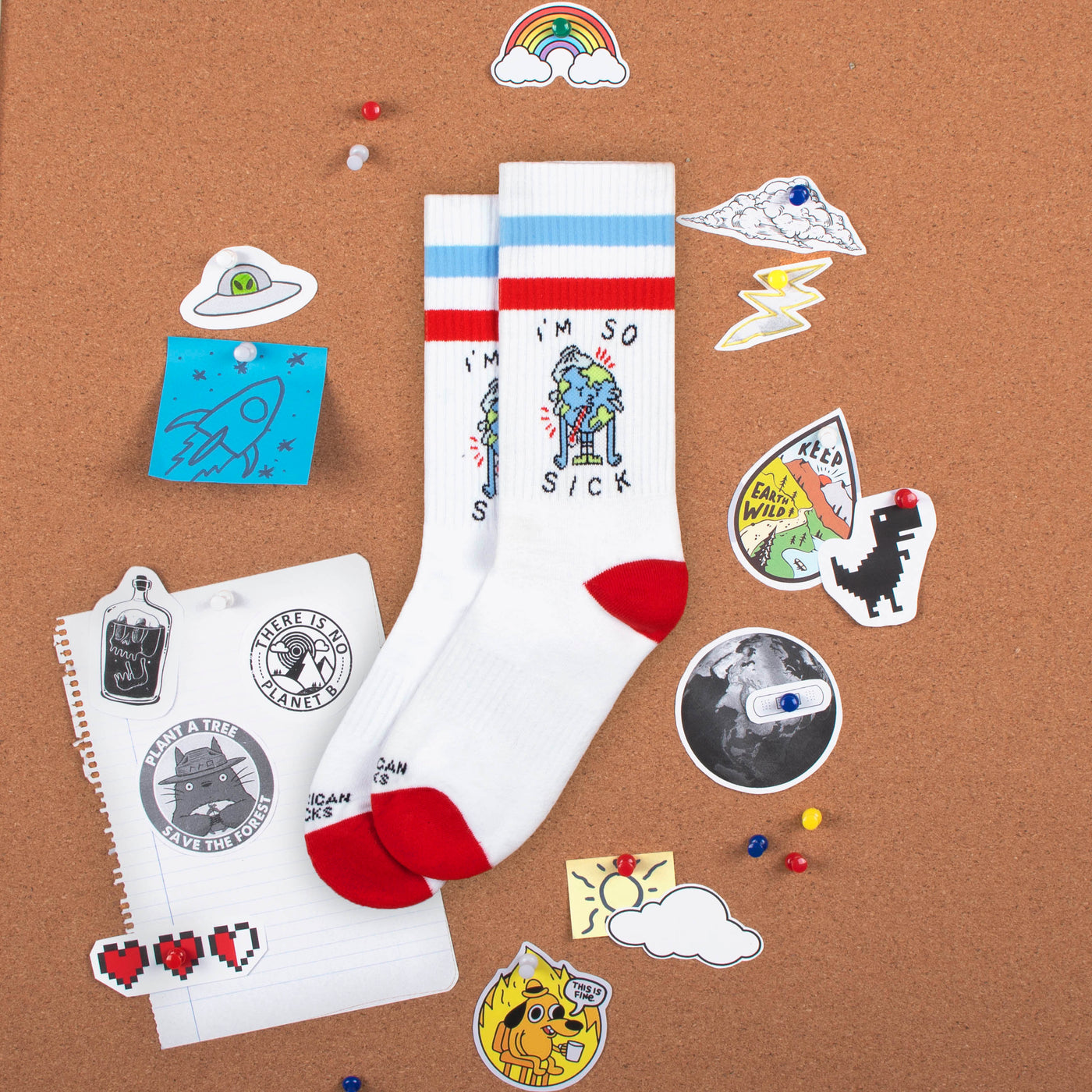 I'm so Sick - Mid High - AmericanSocks