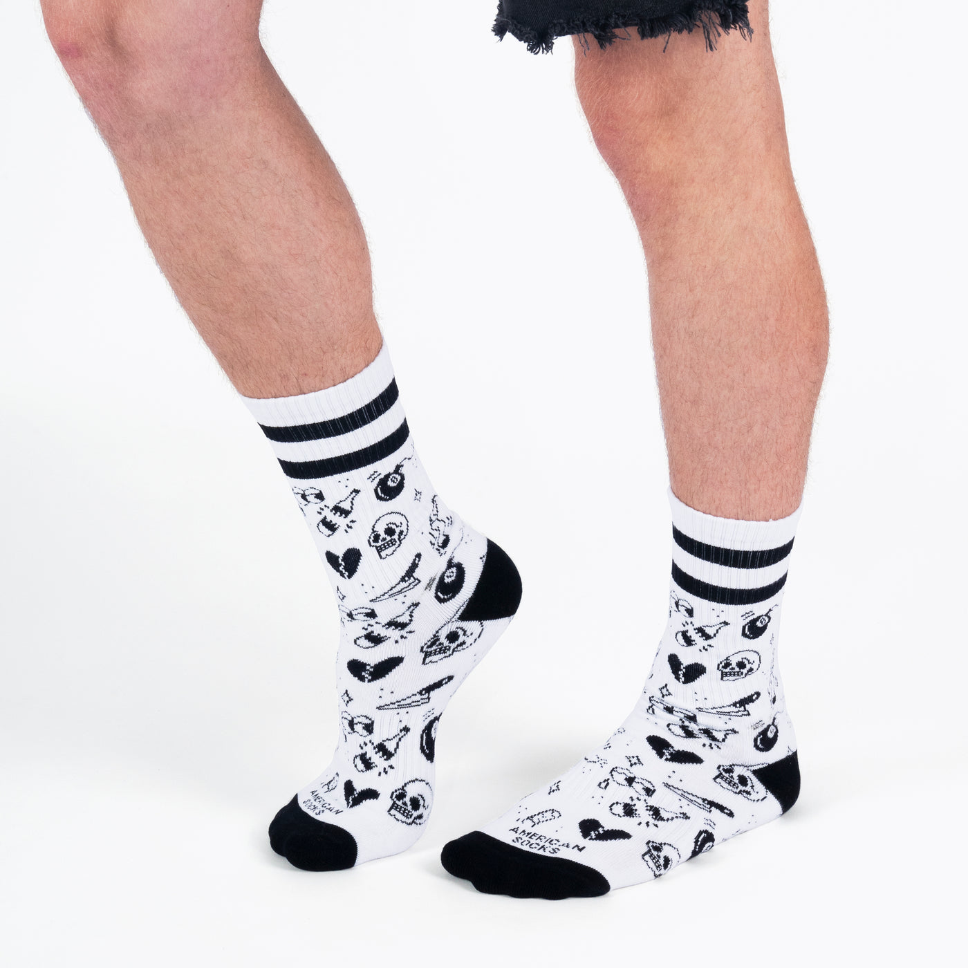 Flash Tattoo - Mid High - AmericanSocks