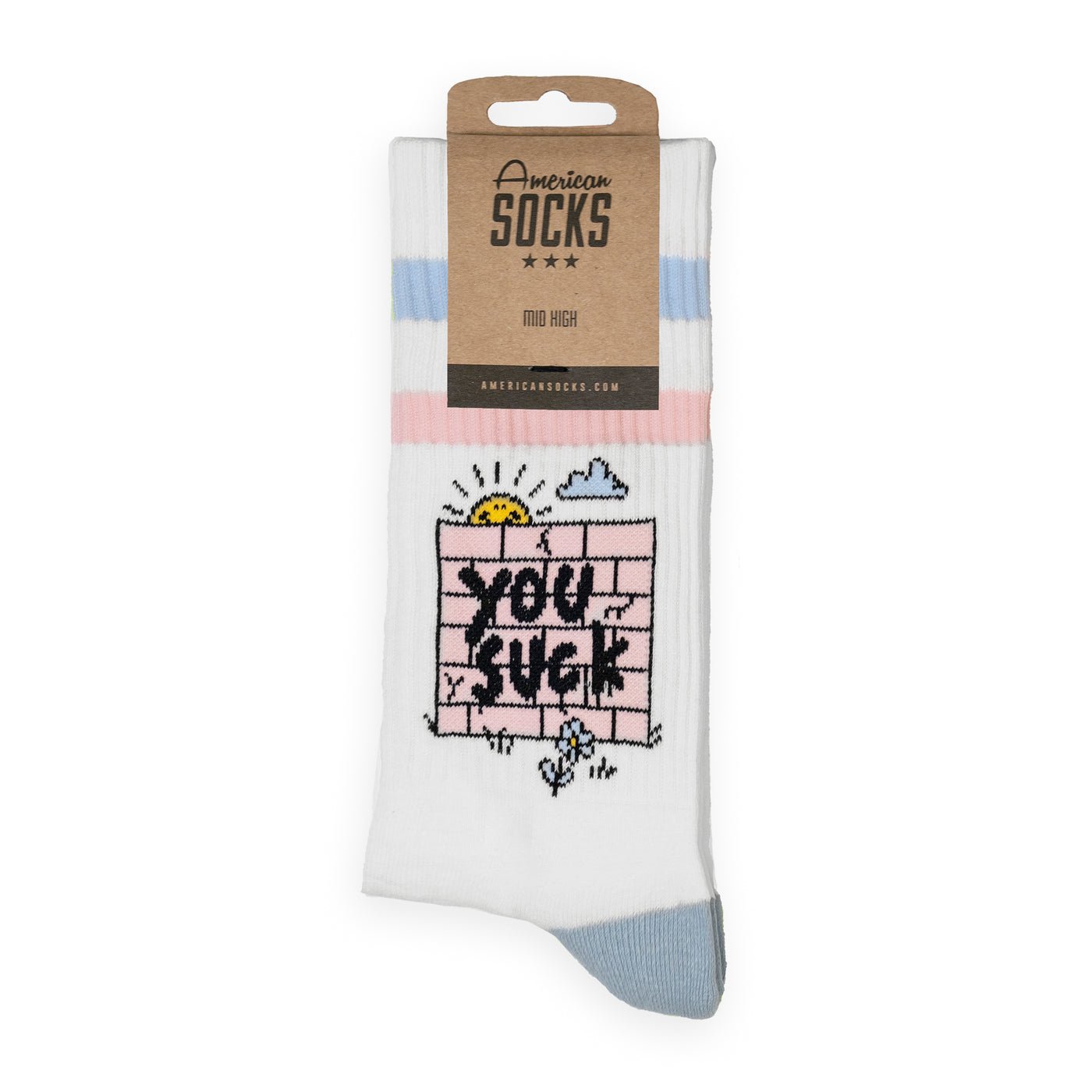 You Suck - Mid High - AmericanSocks