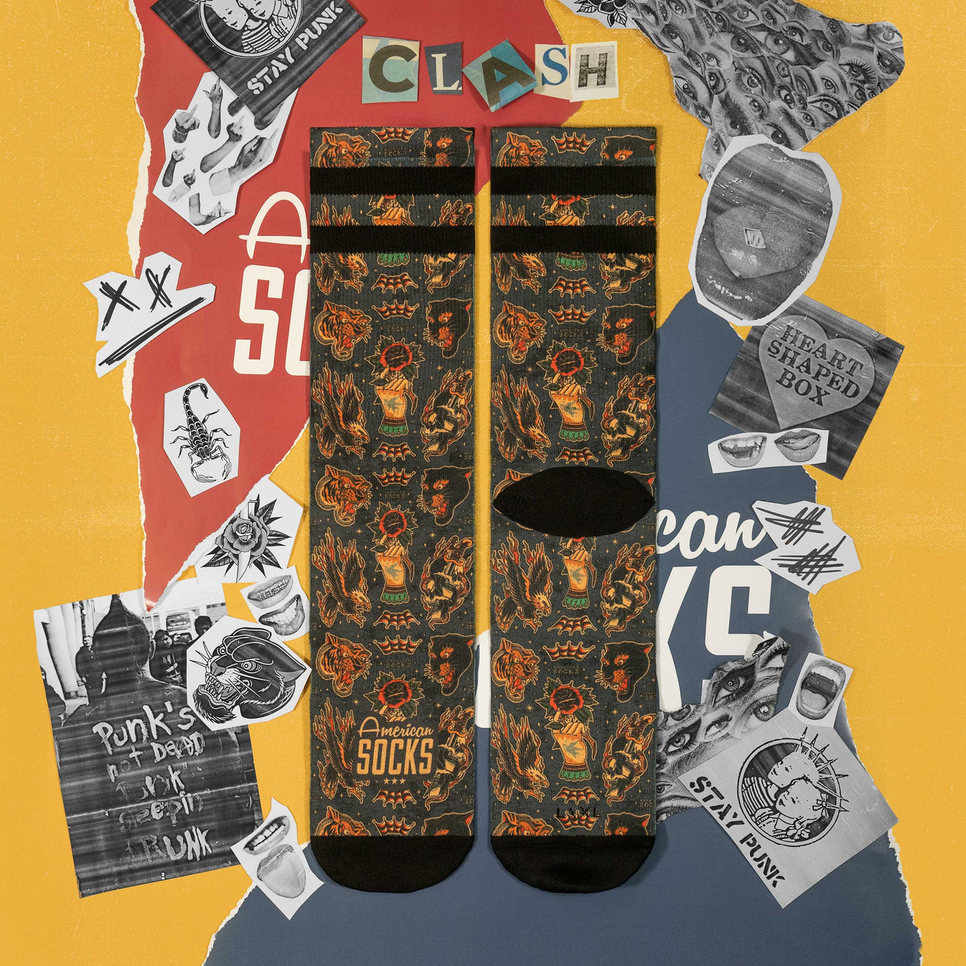 Clash - Mid High - AmericanSocks