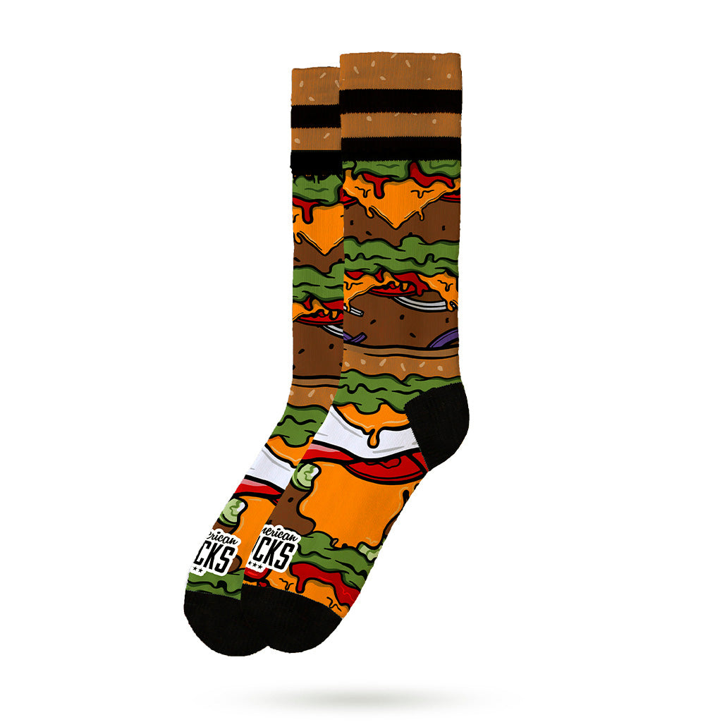 Burger - Mid High - AmericanSocks