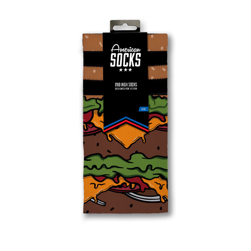 Burger - Mid High - AmericanSocks