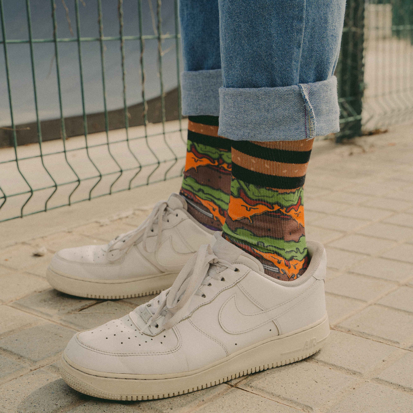 Burger - Mid High - AmericanSocks