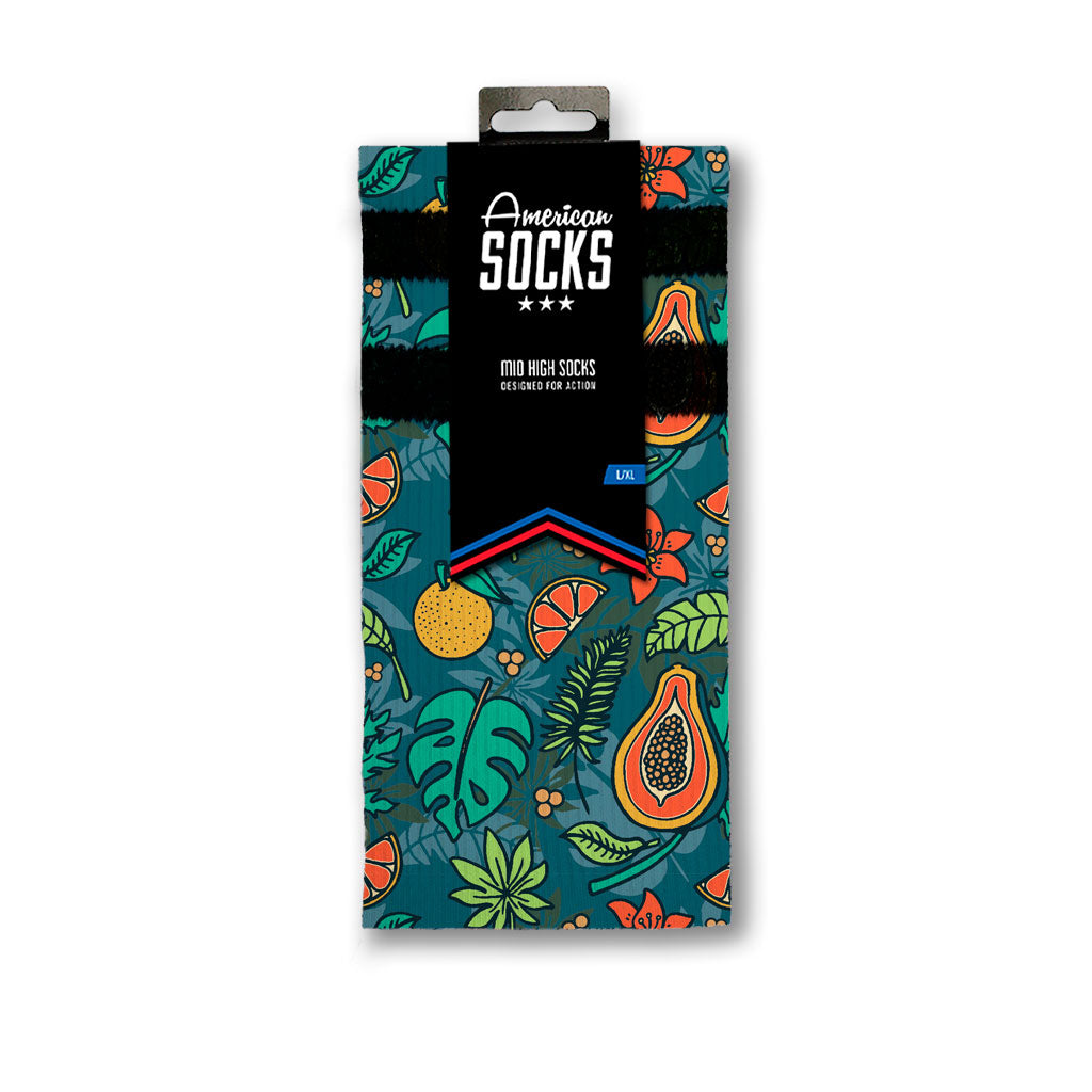 Papaya - Mid High - AmericanSocks