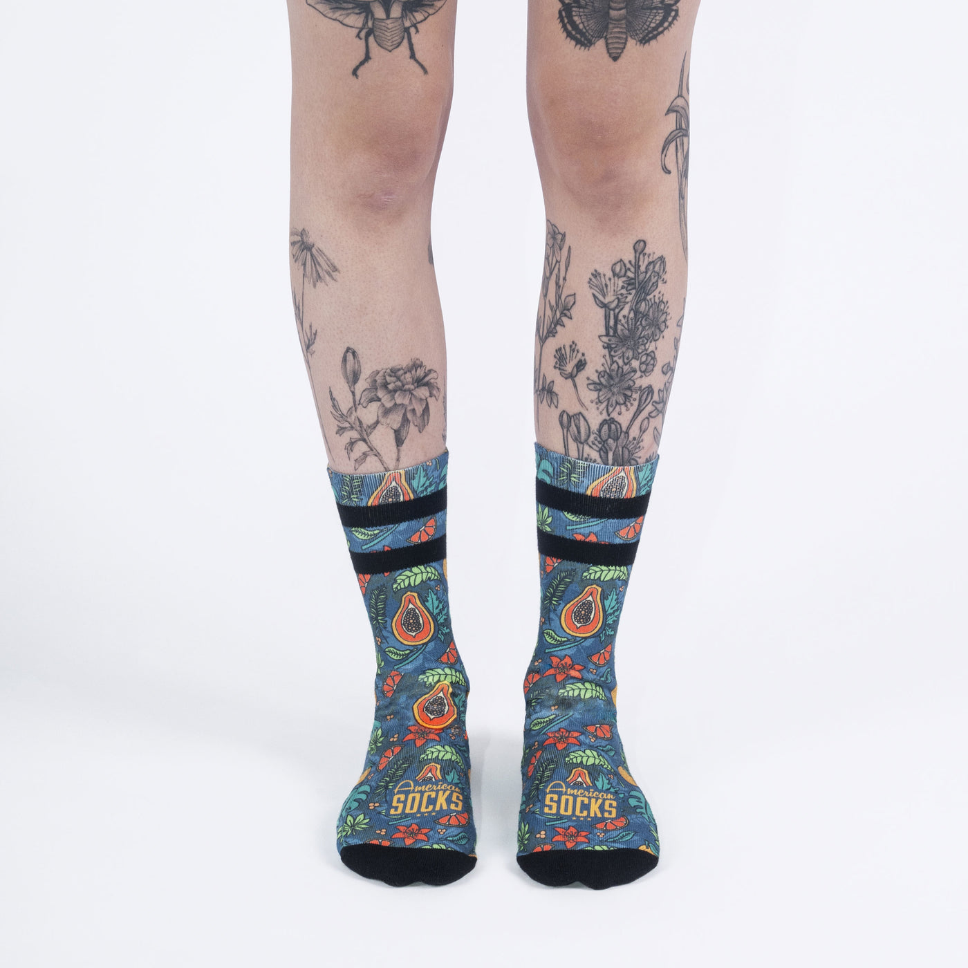 Papaya - Mid High - AmericanSocks