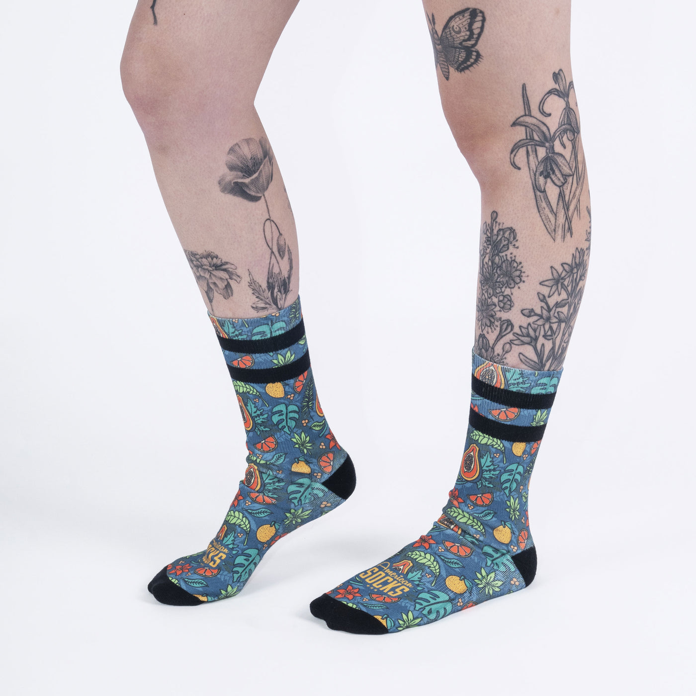 Papaya - Mid High - AmericanSocks