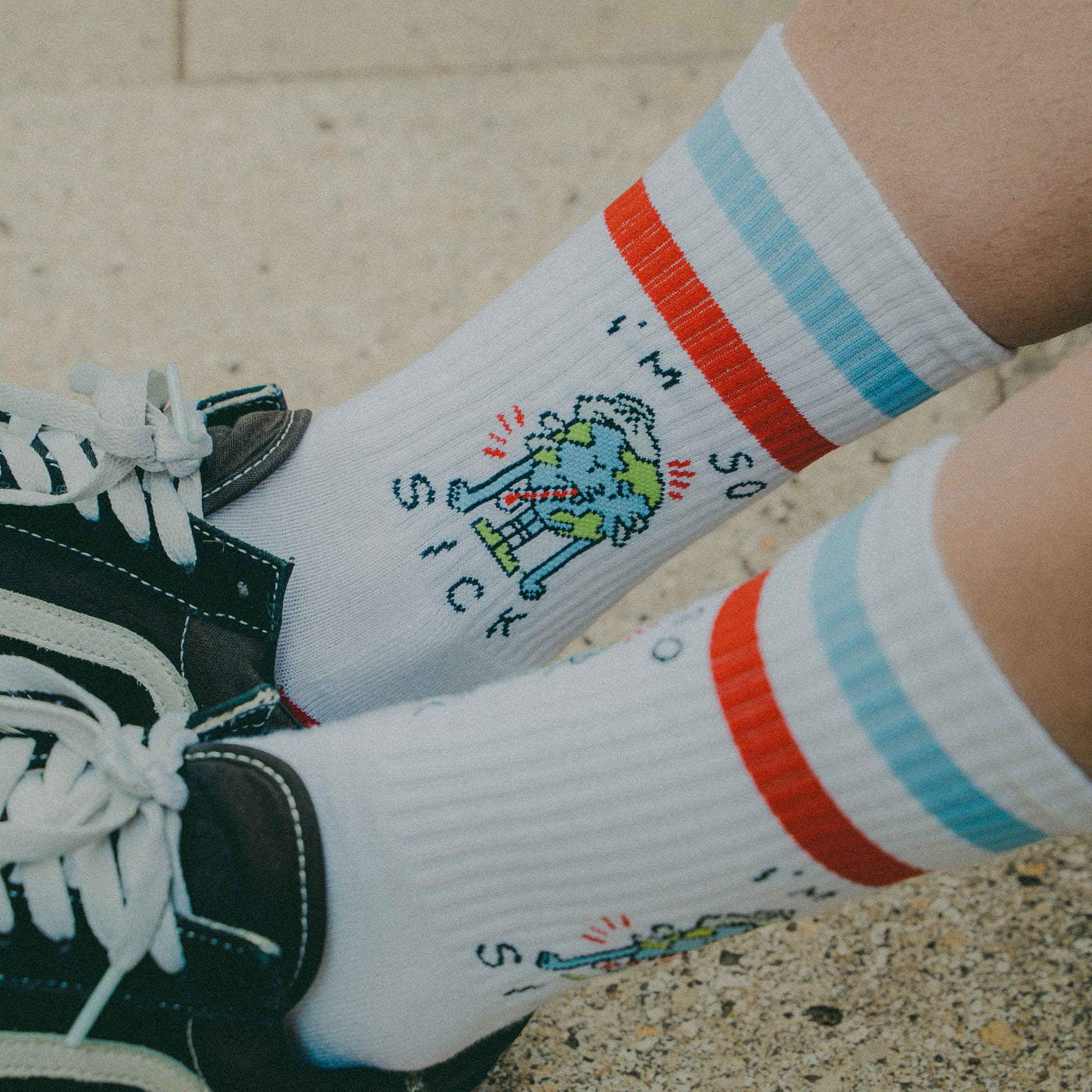 I'm so Sick - Mid High - AmericanSocks