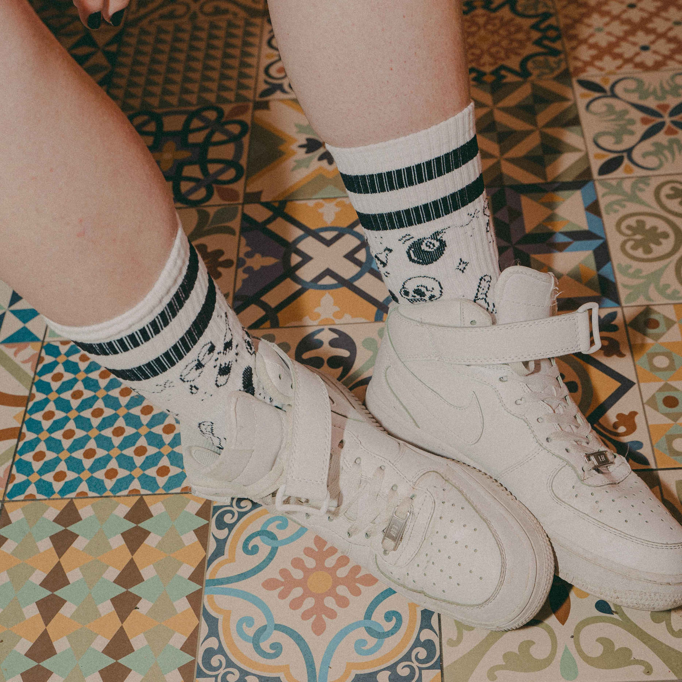 Flash Tattoo - Mid High - AmericanSocks