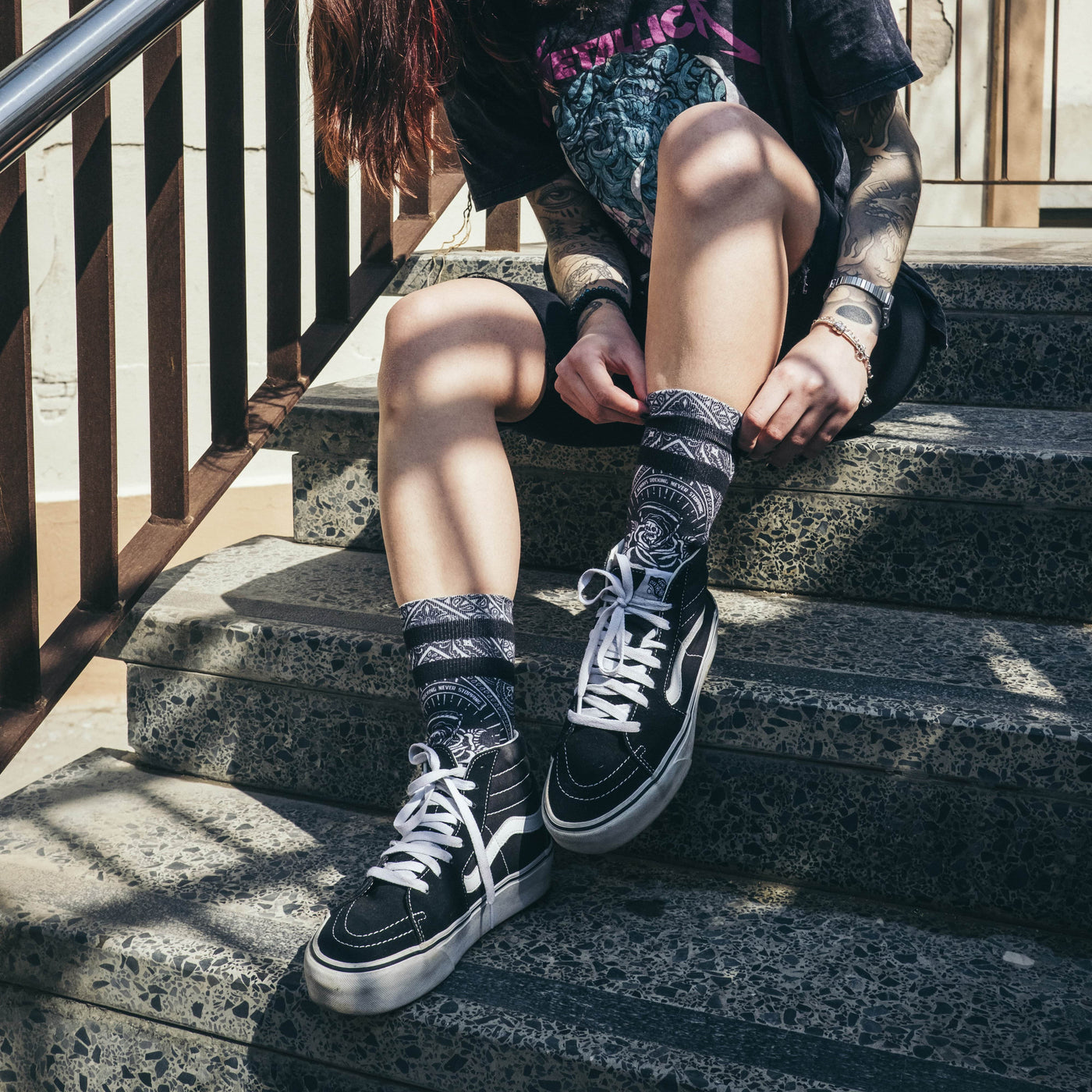 AMERICAN SOCKS Bandana - Mid High