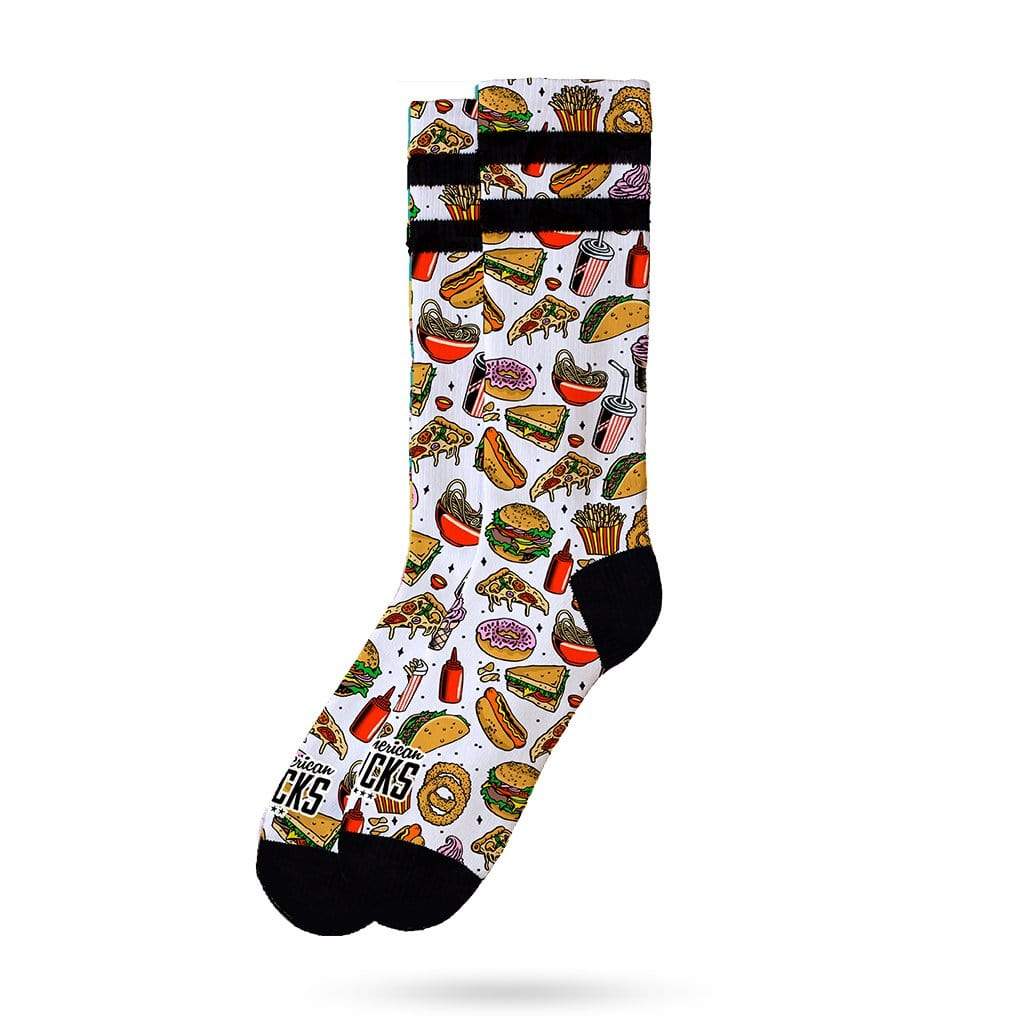 AMERICAN SOCKS Junk Food- Mid High