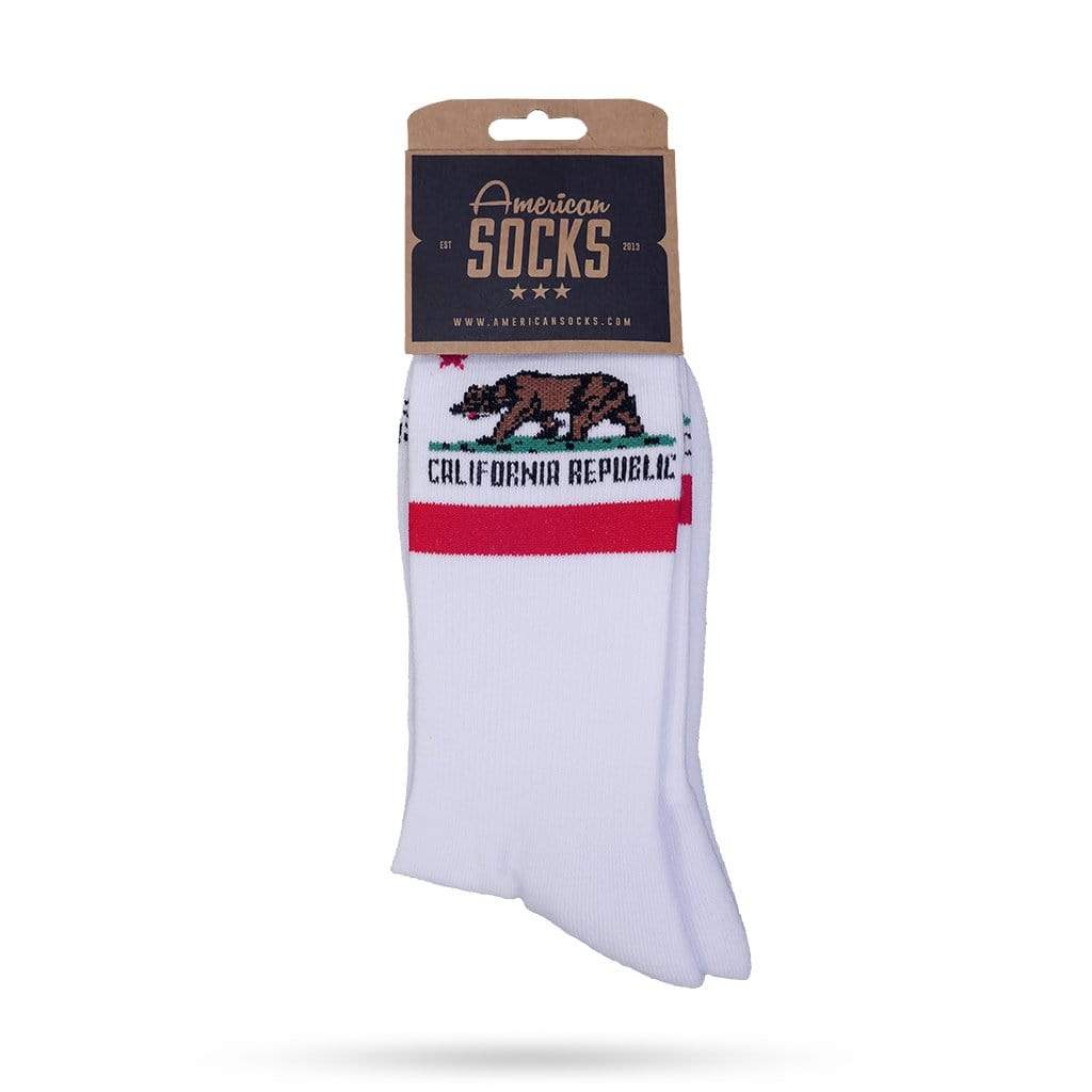 American Socks Mid High California Republic - Mid High