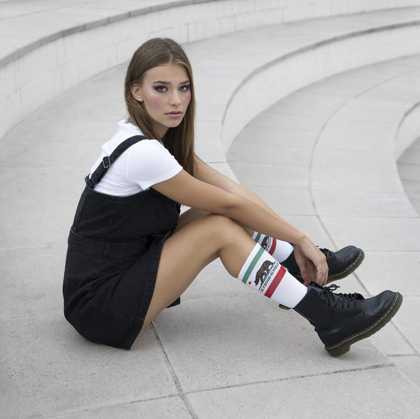 American Socks Mid High California Republic - Mid High