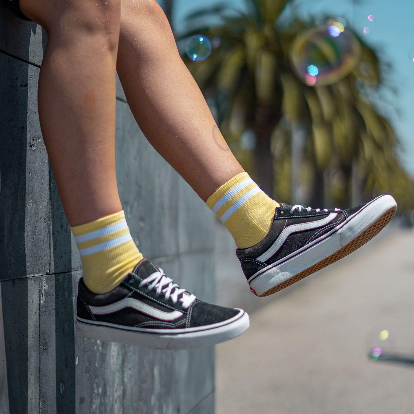 AMERICAN SOCKS Sunshine - Ankle High