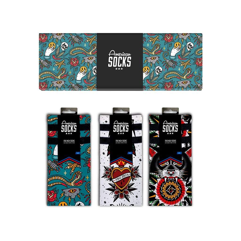 American Socks Tattoo Collection - Gift Box