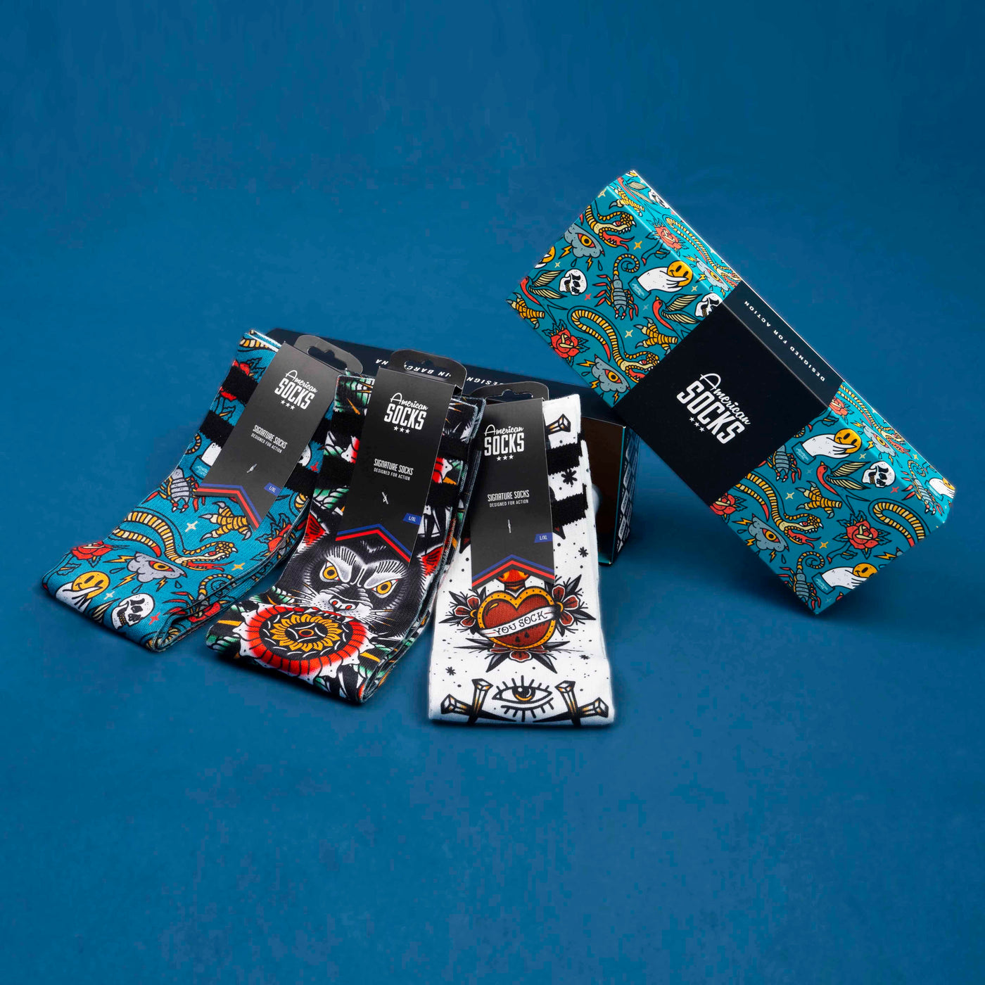 American Socks Tattoo Collection - Gift Box